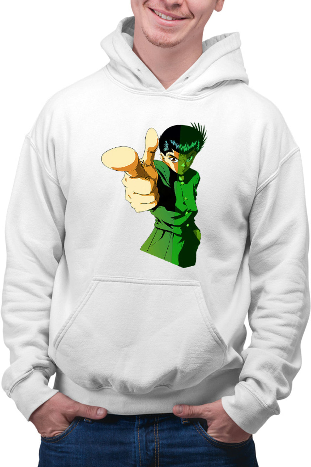 Hanorac barbati Yu Yu Hakusho Yusuke Doki Doki Magic Order Shinigami
