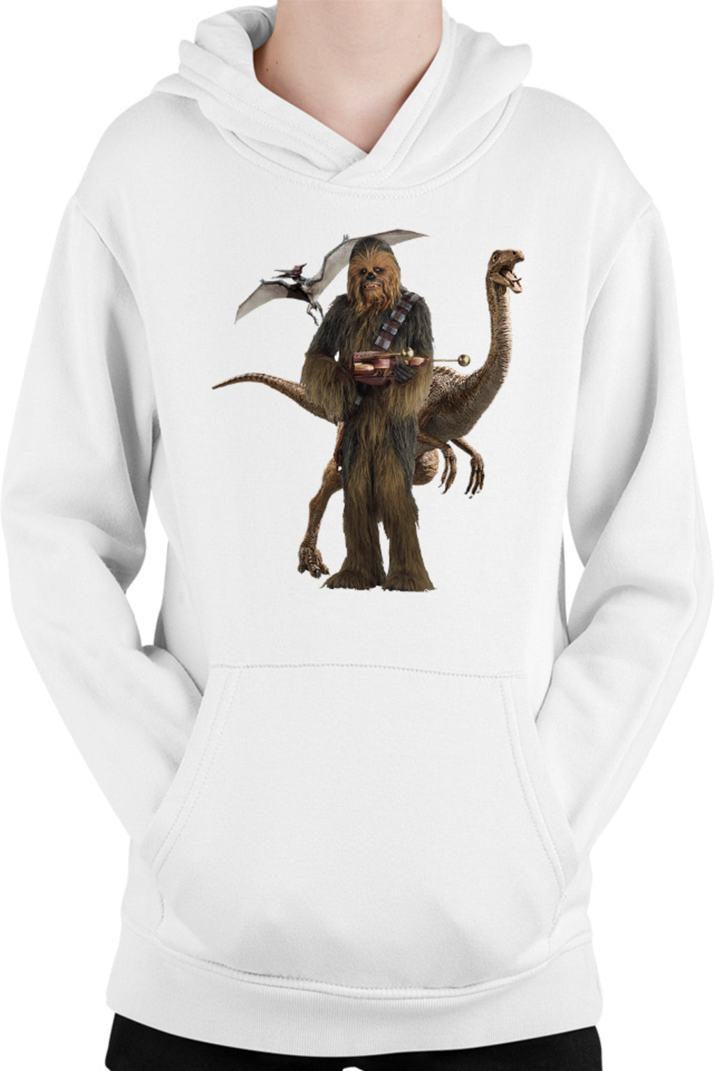 Hanorac copii Star Wars Chewbacca T-Rex Flying Dinossaur