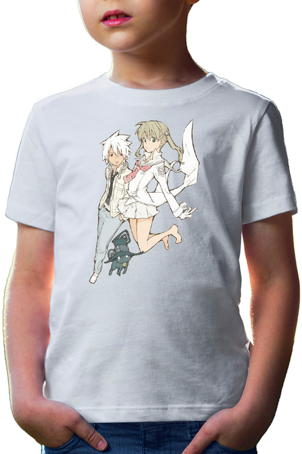 Tricou copii Soul Eater Black Star Maka Angel Version Manga