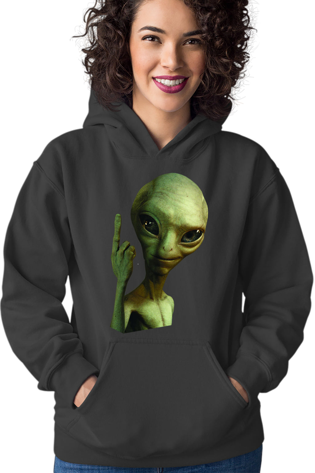 Hanorac dama Predator Alien Extraterestru Youtube Creator Live
