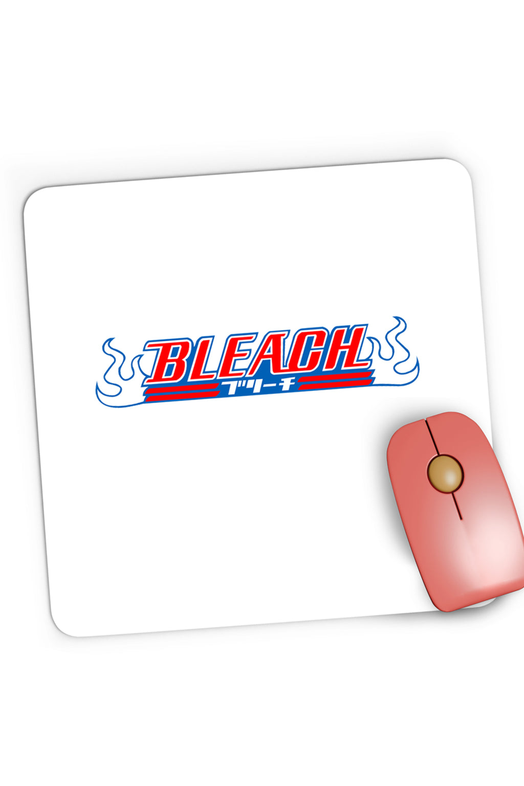 Mousepad Gaming Bleach Logo Symbol Merch Master Waifu, 21x19 cm