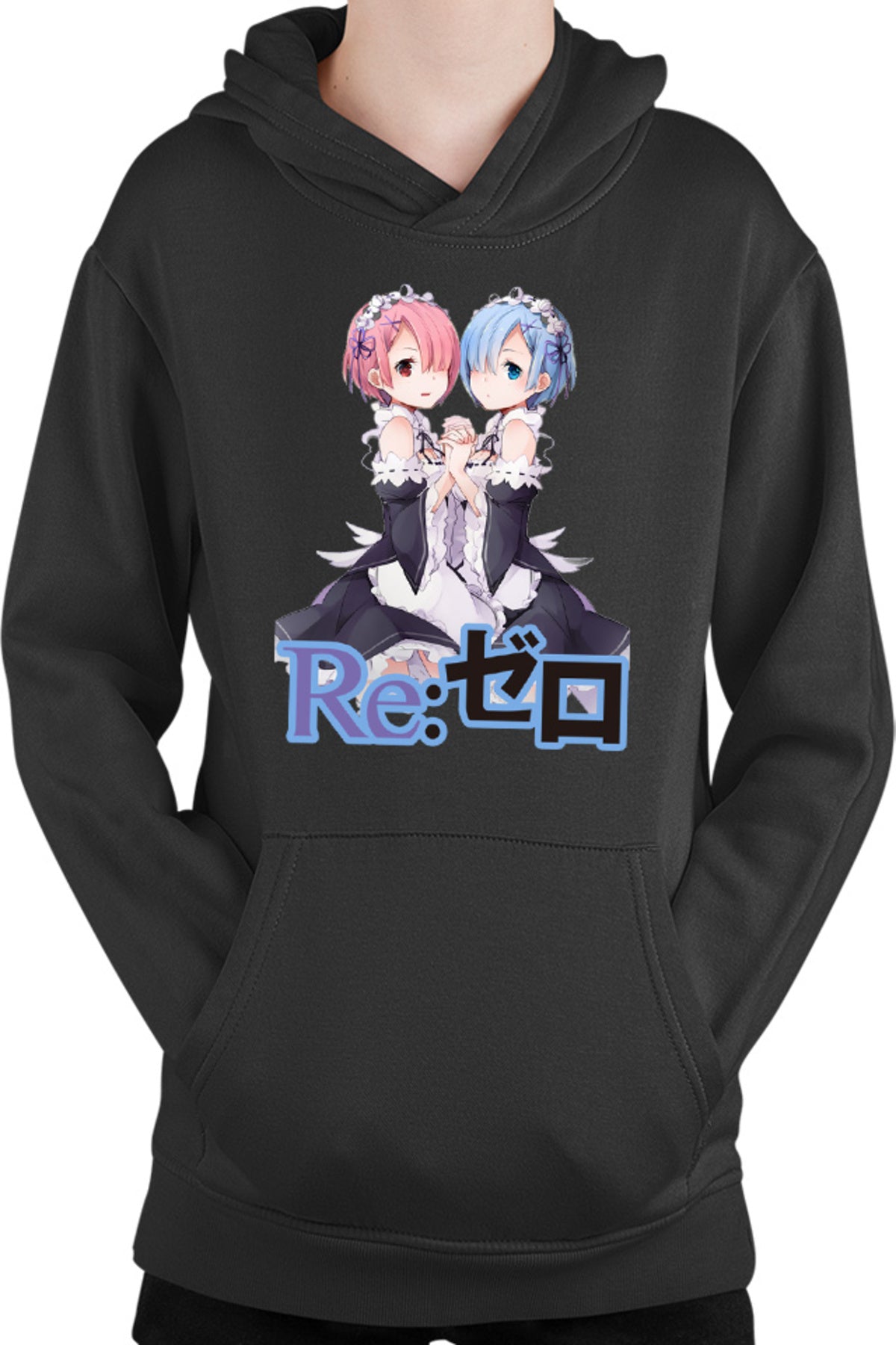Hanorac copii Re Zero REM RAM Sisters Maiden Light Novel Cosplay Weapon