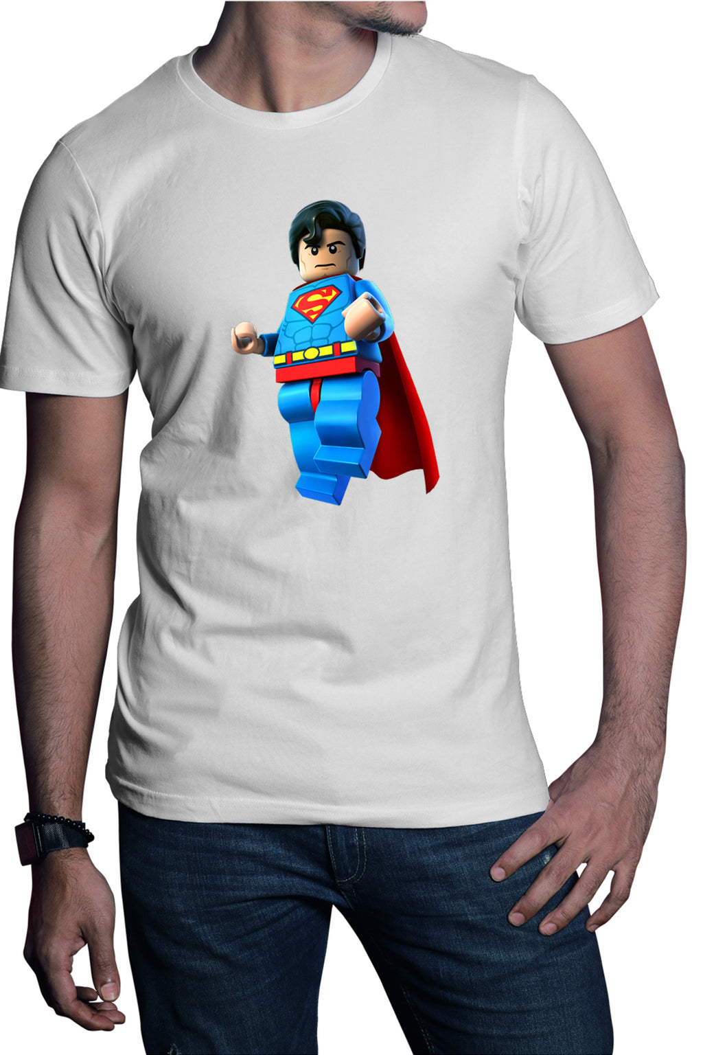 Tricou barbati Superman Heroes Technic Duplo Ninjago