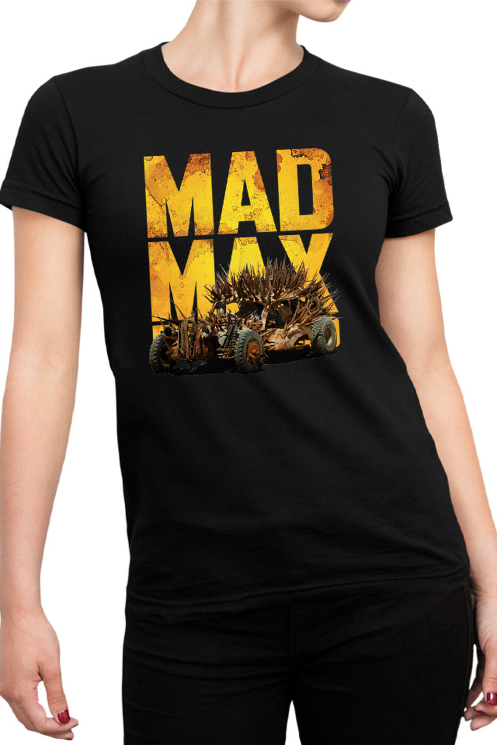Tricou dama Mad Max Rock Cool Action Fast Danger