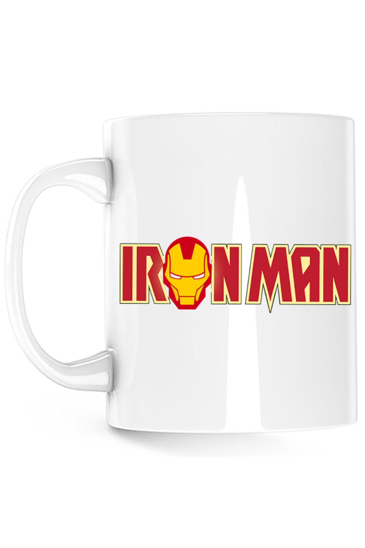 Cana Ironman Logo Head Strong DC, alba, 330 ml