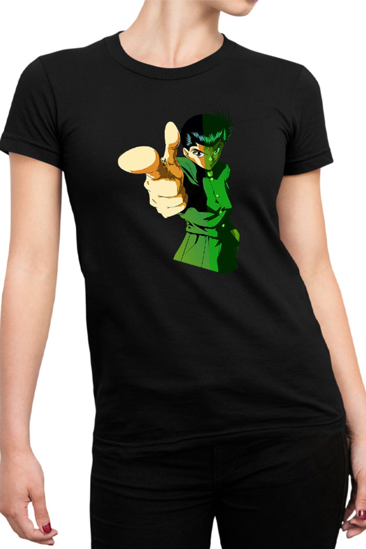 Tricou dama Yu Yu Hakusho Yusuke Doki Doki Magic Order Shinigami