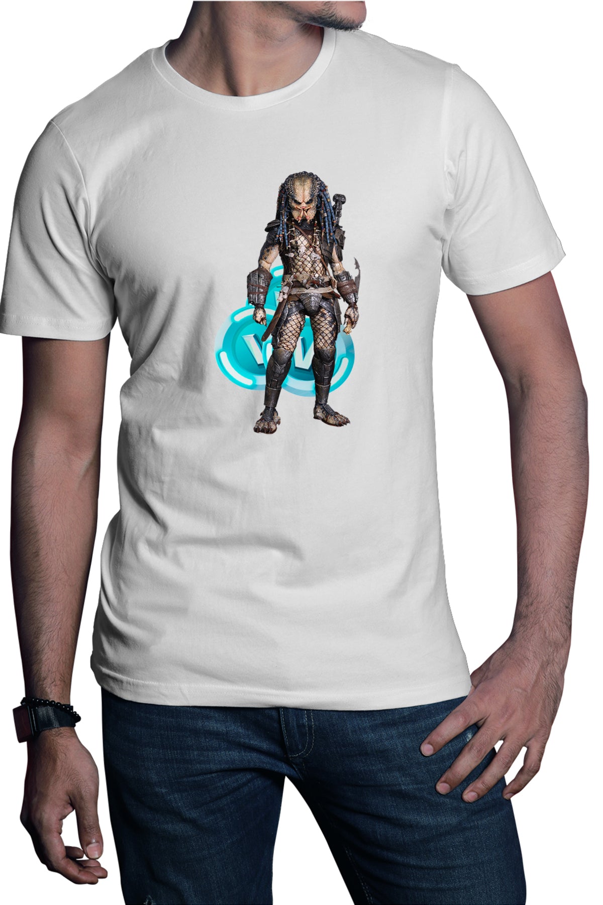Tricou barbati Predator Warrior Fortnite Vbucks Battle Royale