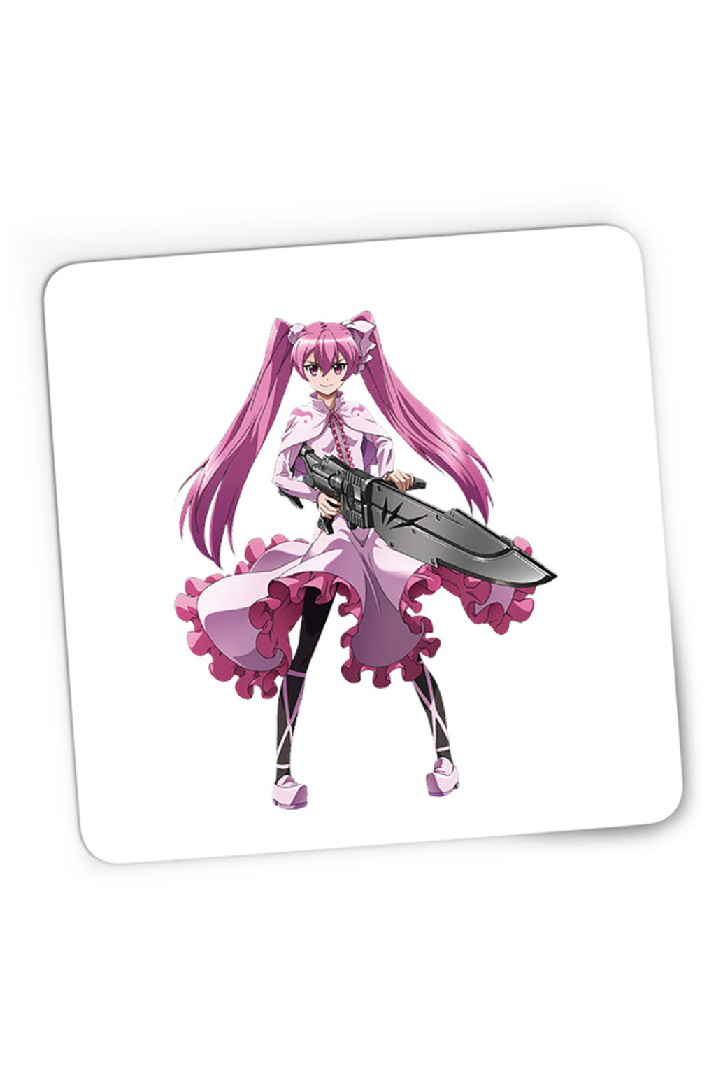 Mousepad Gaming Akame ga Kill Mine Assassin Kawaii Anime Monster, 21x19 cm