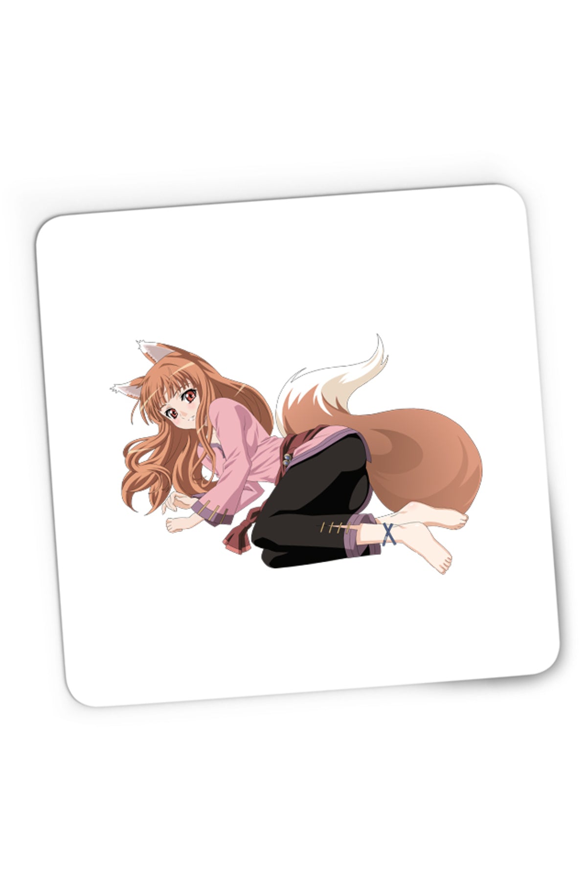 Mousepad Gaming Spice And Wolf Holo Love Romance, 21x19 cm
