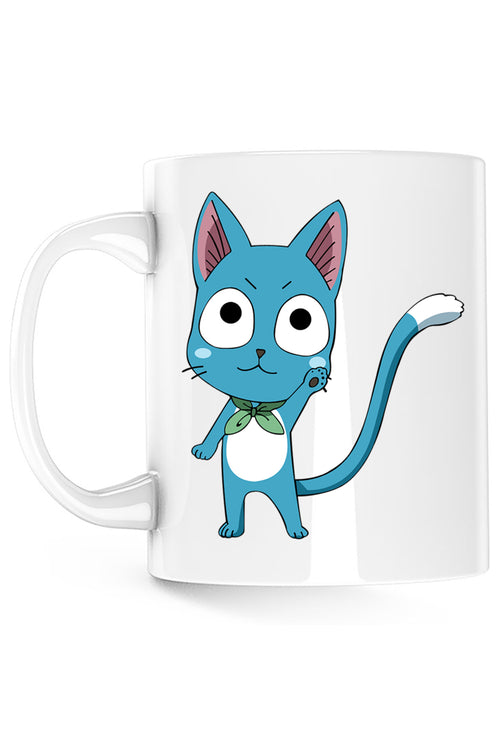 Cana Fairy Tail Happy Cat Ninja City Mustang, alba, 330 ml