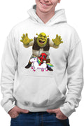 Hanorac barbati Shrek Deadpool Scary Unicorn