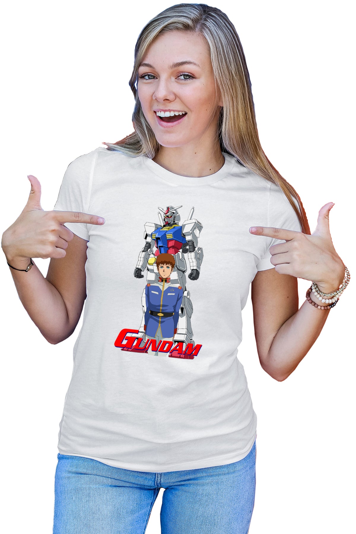 Tricou dama dam Amuro Ray Robot Anime Monster