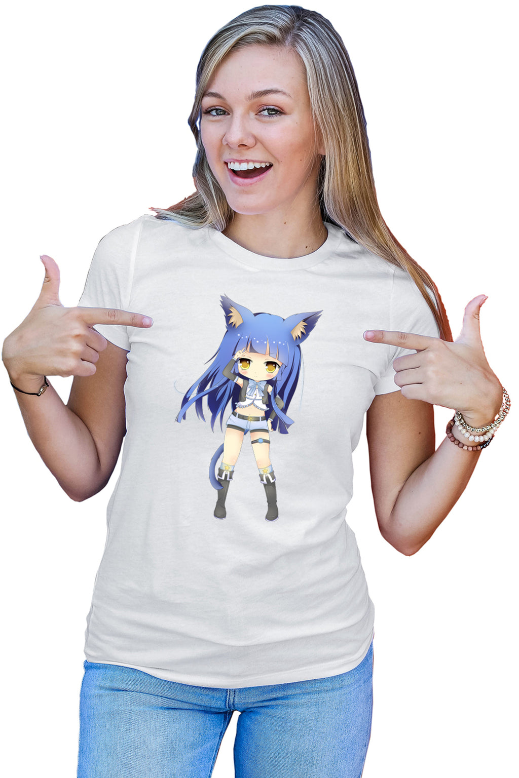 Tricou dama Fairy Tail Juvia Lockser Anime Chibi