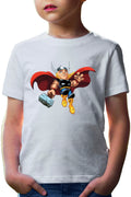 Tricou copii Thor Fly Hammer Arrogant Midgard God Walt Disney