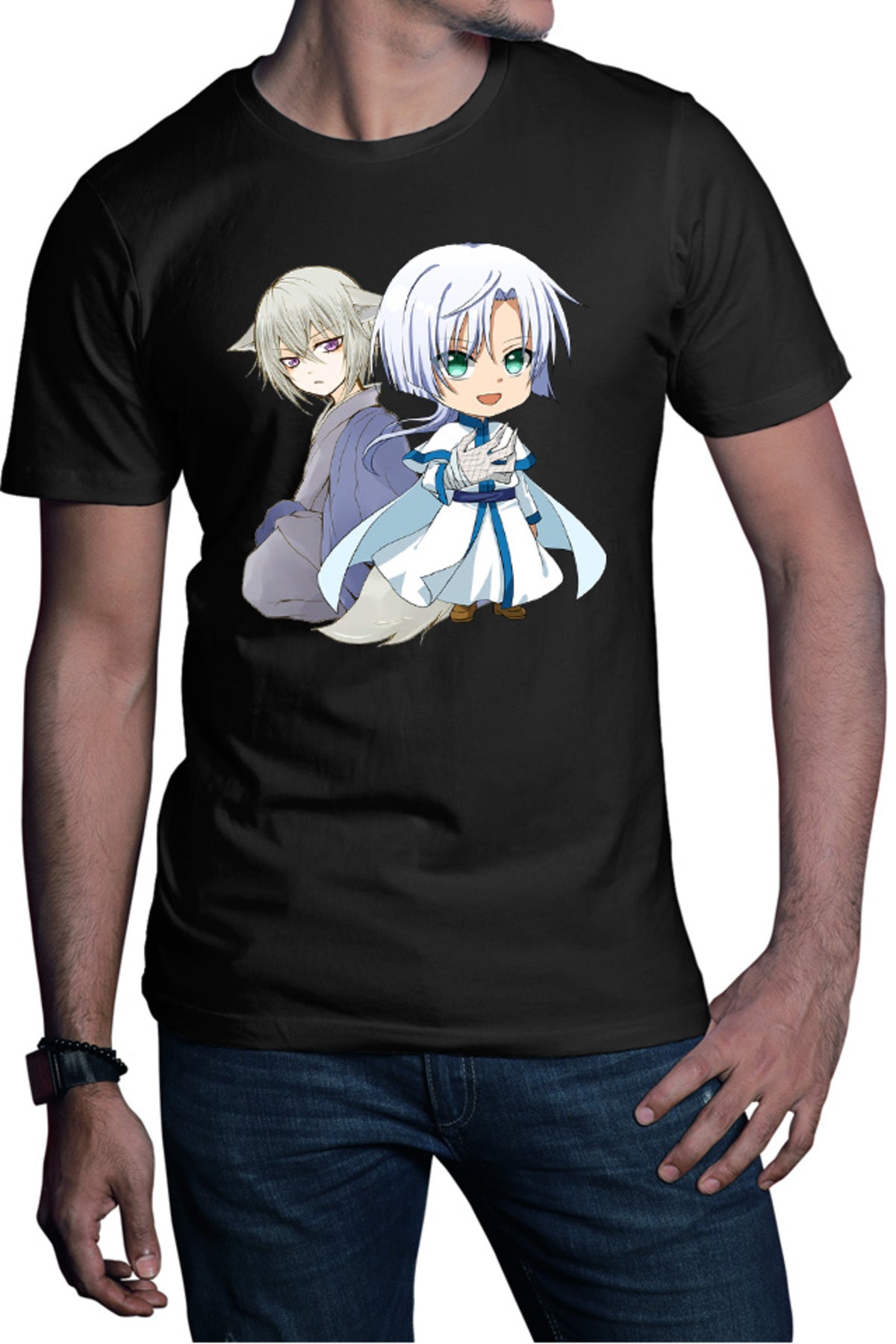 Tricou barbati Yona of the Dawn Ki-ja Tomoe Furry Neko Horror