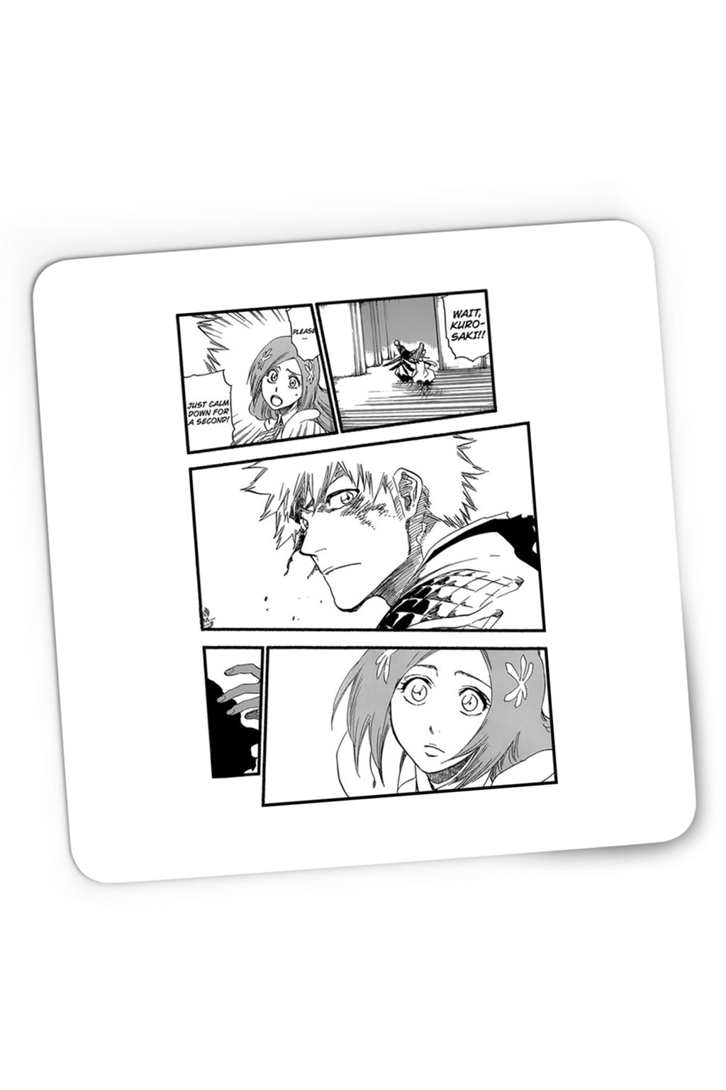 Mousepad Gaming Bleach Ichigo Kurosaki Titi Kubo Fan Manga, 21x19 cm