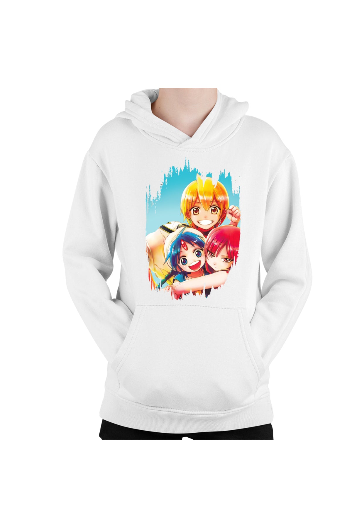 Hanorac copii Magi The Labyrinth of Magic Protagonists Group Blue Sky