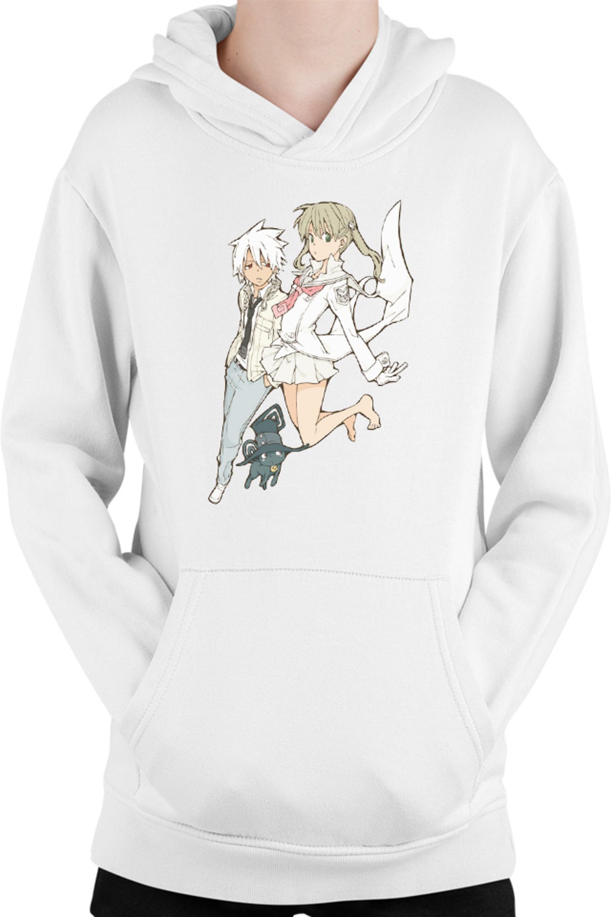 Hanorac copii Soul Eater Black Star Maka Angel Version Manga