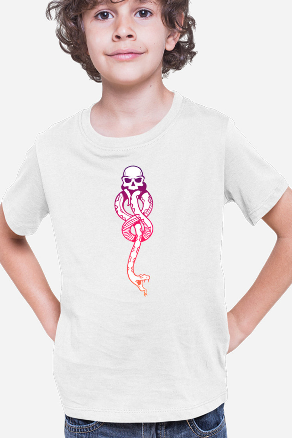 Tricou copii Harry Potter Decal Death Eaters Serpent Spell