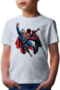 Tricou copii Spiderman Superman Mission Venom