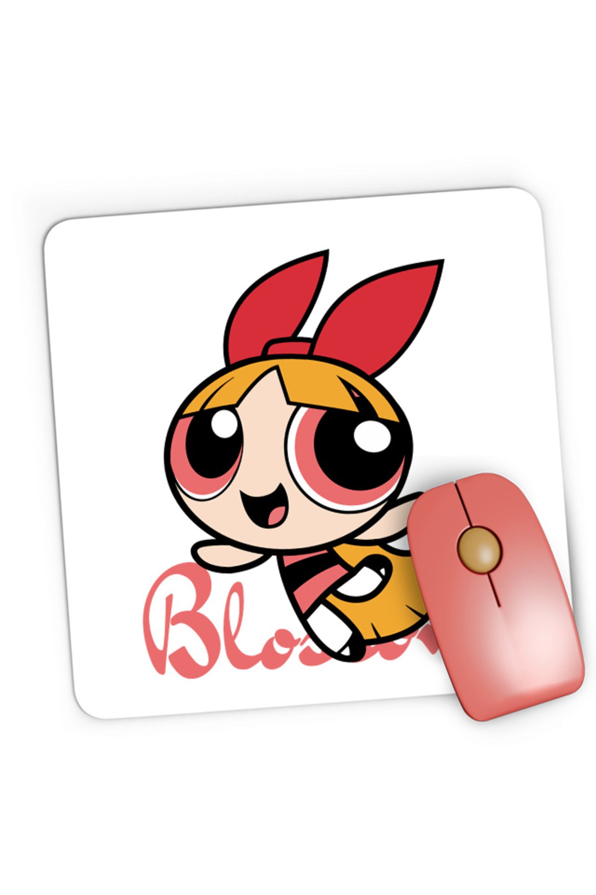 Mousepad Gaming The Powerpuff Girls Blossom Desene Animate, 21x19 cm