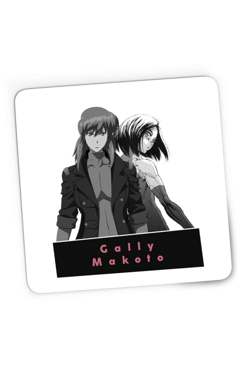 Mousepad Gaming Battle Angel Alita Gally Makoto Tech Anime, 21x19 cm