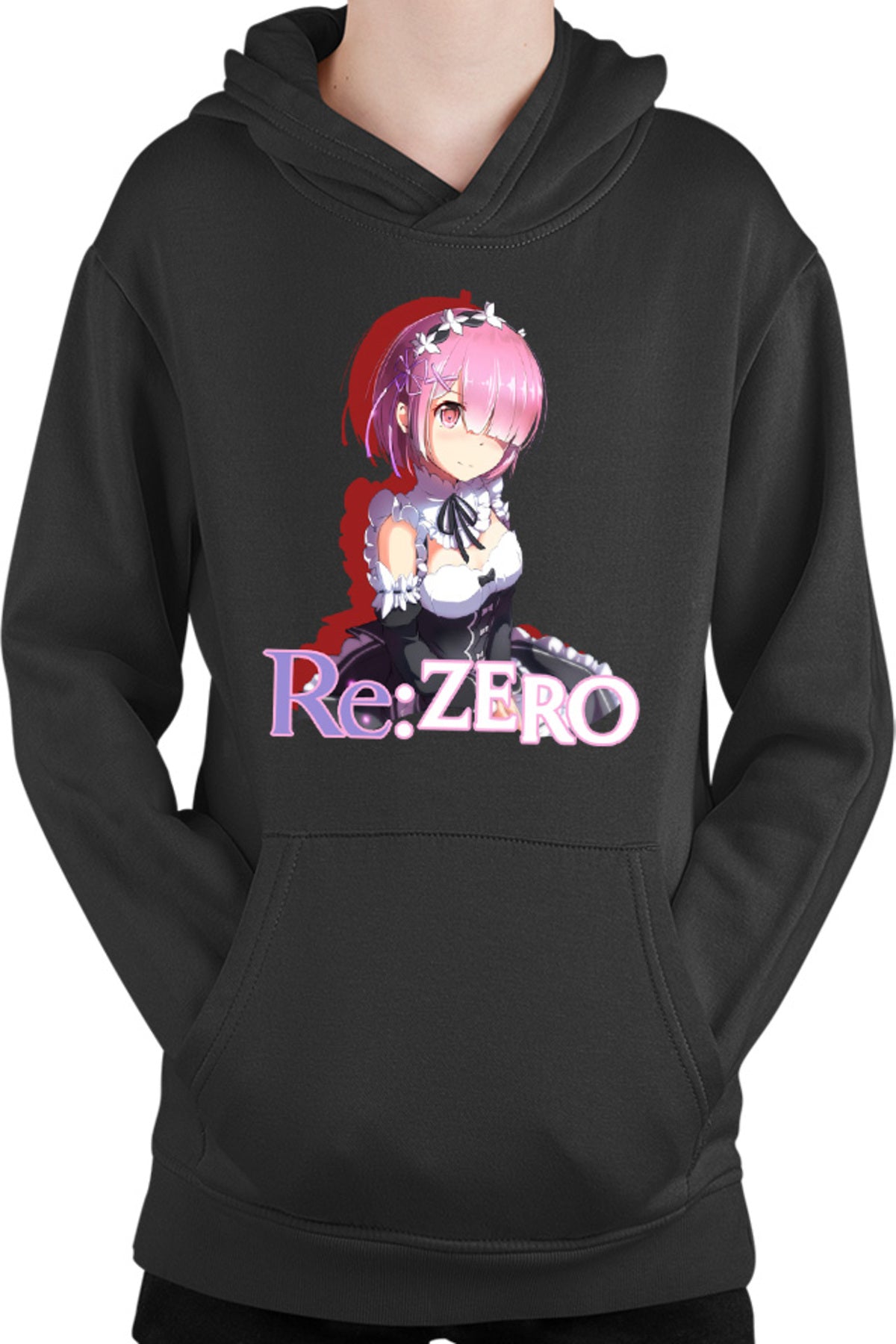 Hanorac copii Re Zero RAM Maiden Strongest Sister Demon Otaku Japan