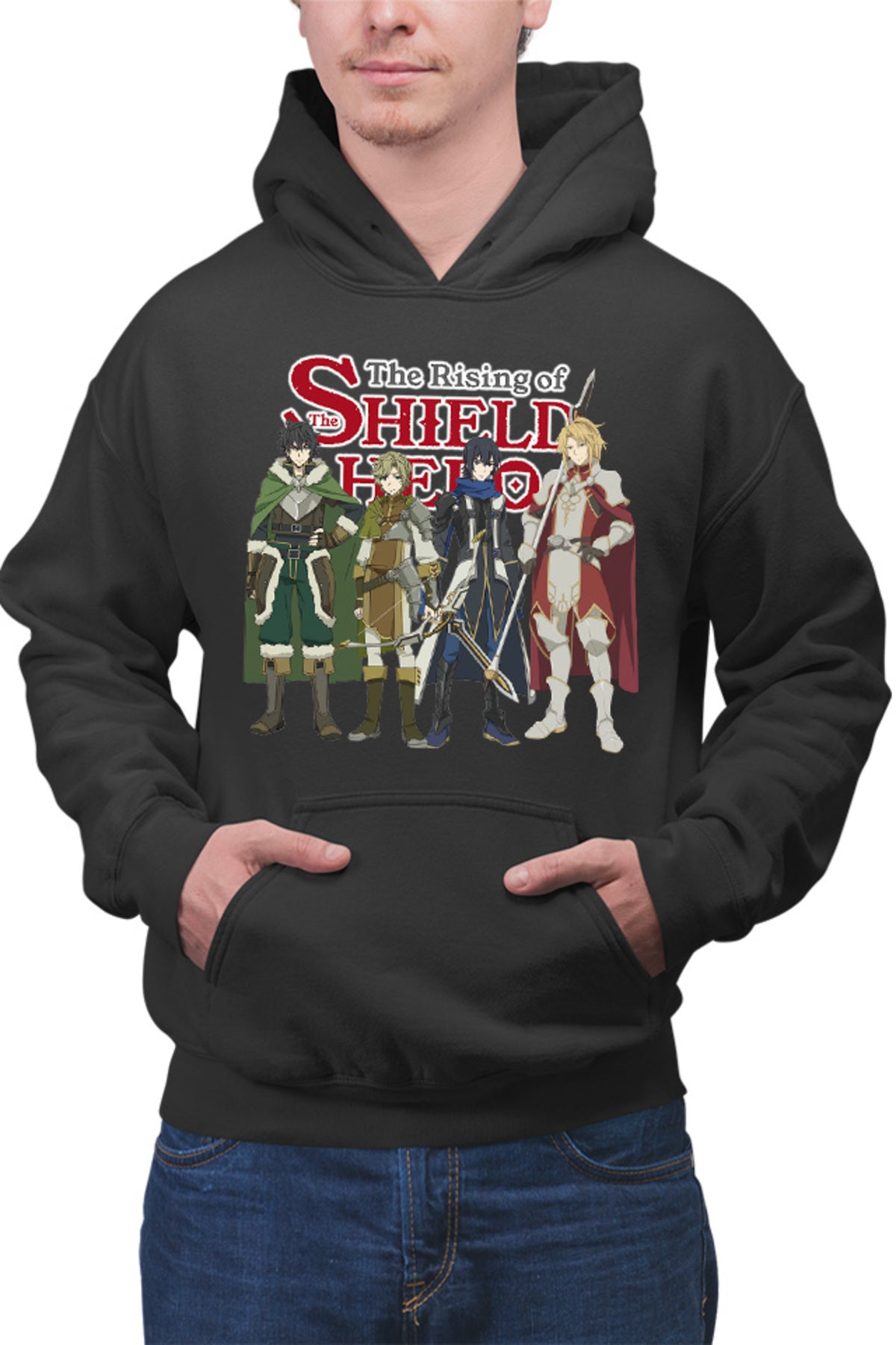 Hanorac barbati Rising of the Shield Hero Naofumi Boruto Animekage