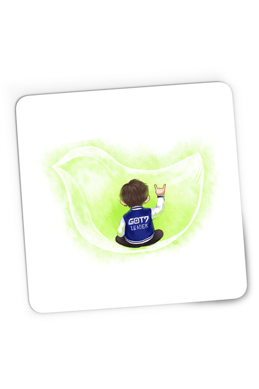 Mousepad Gaming Got7 Leader Light Bulb Rock Music Idol Group, 21x19 cm
