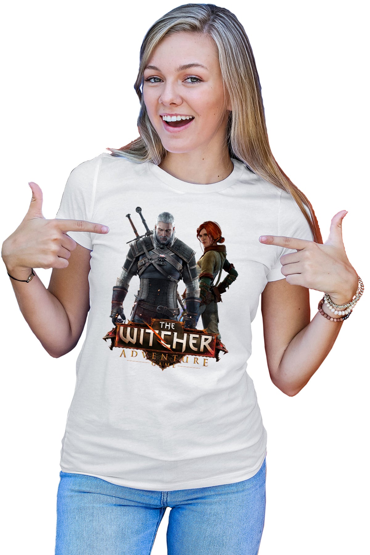 Tricou dama The Witcher Eskel Thronebreaker Tales Wild Heart