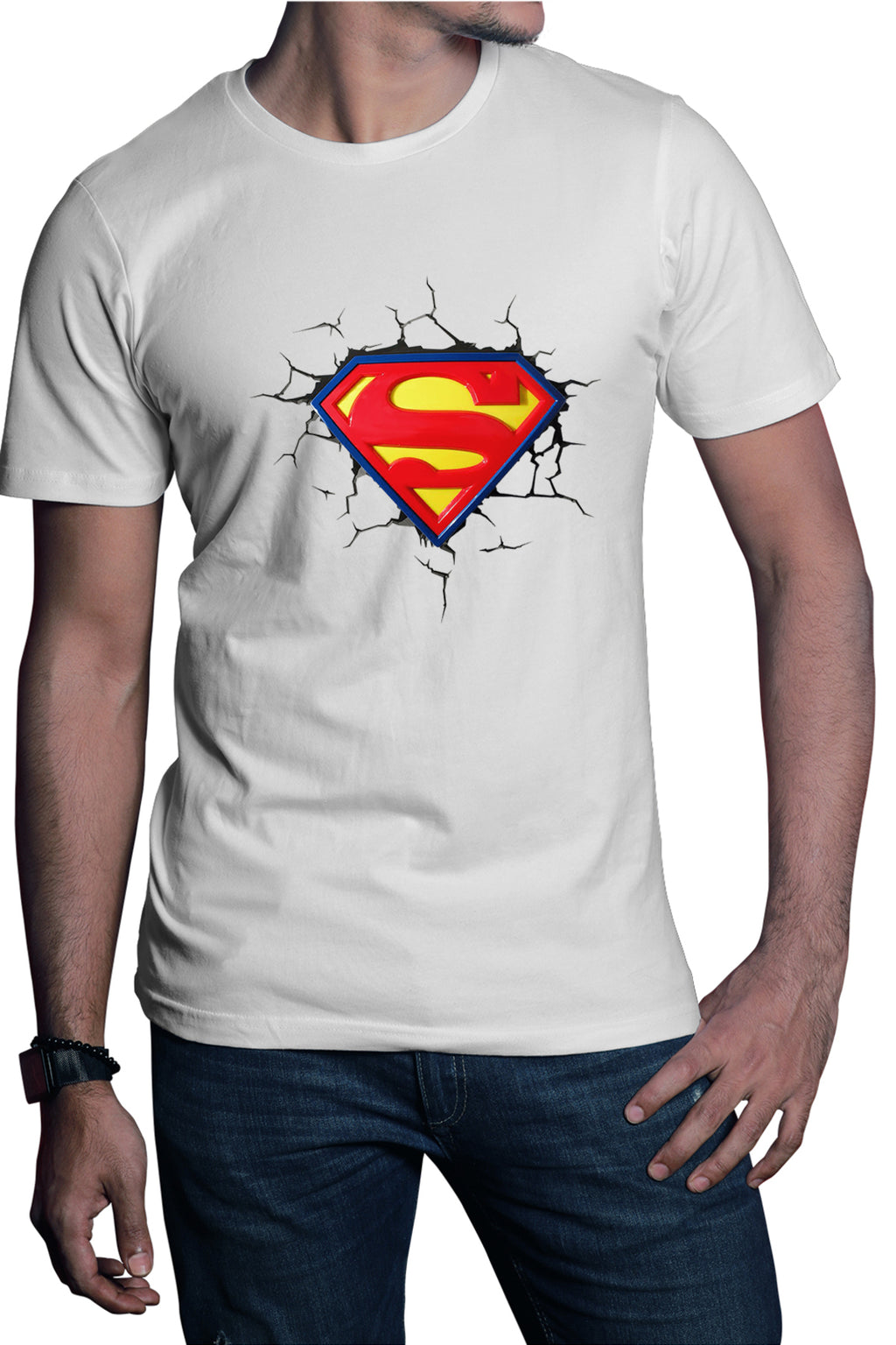 Tricou barbati Superman Logo Emblem Erou Legendar