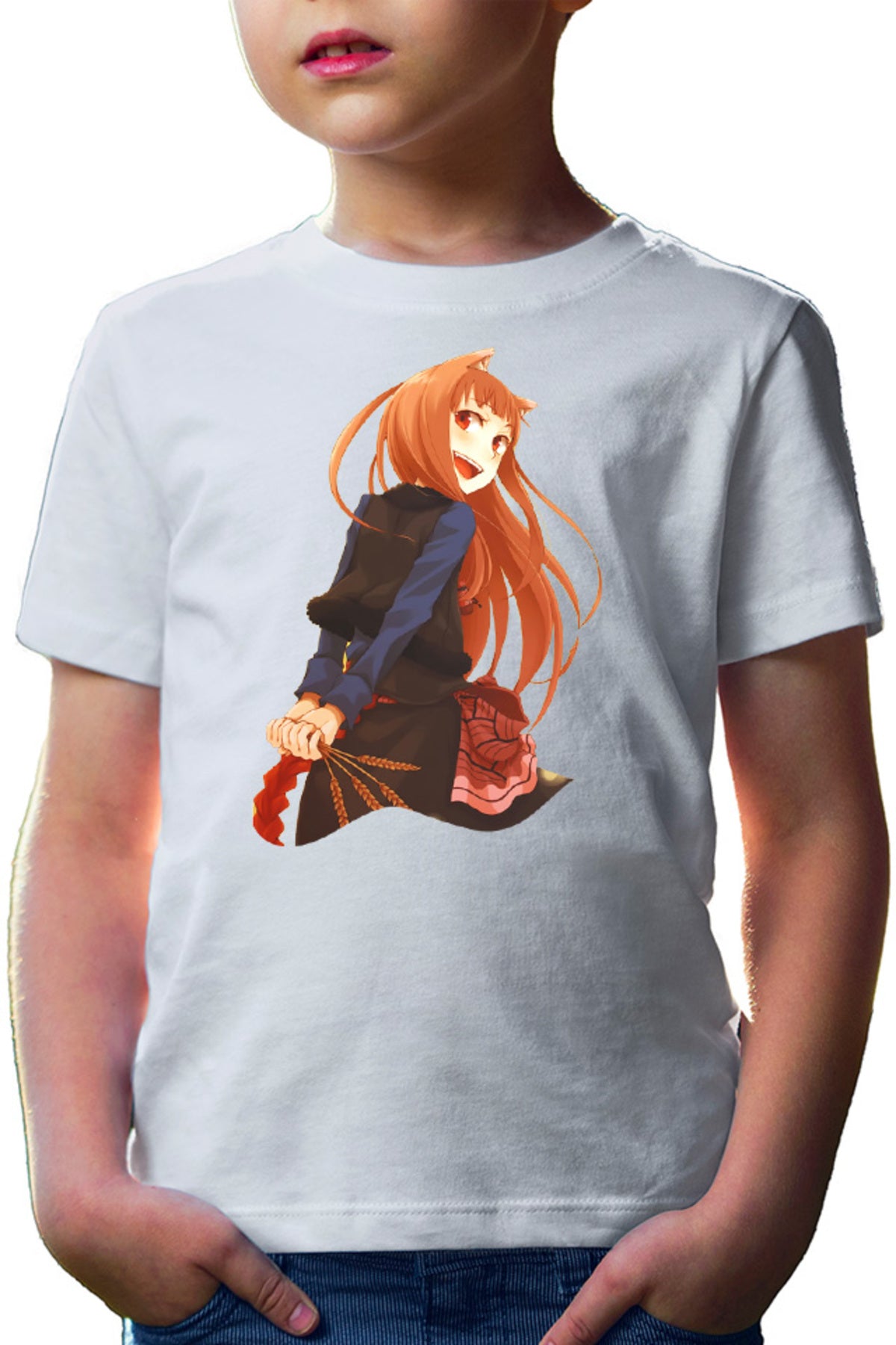 Tricou copii Spice And Wolf Holo Naruto Songoku