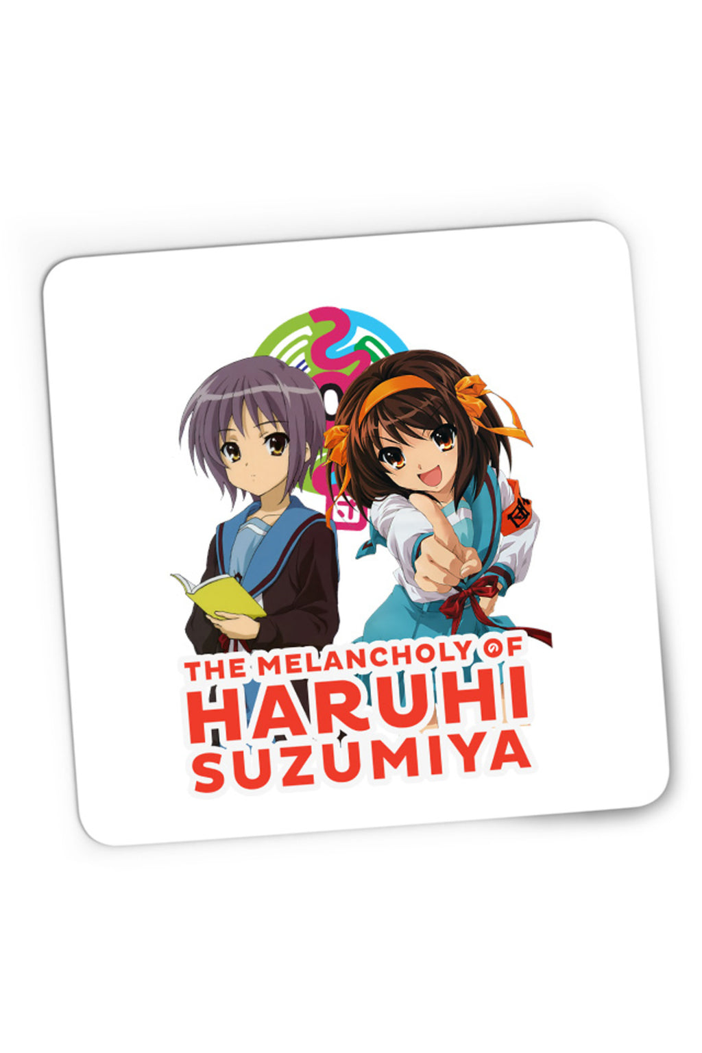 Mousepad Gaming Haruhi Suzumiya Yuki Book Read Sci-fi Cosplay Costume, 21x19 cm