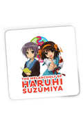 Mousepad Gaming Haruhi Suzumiya Yuki Book Read Sci-fi Cosplay Costume, 21x19 cm