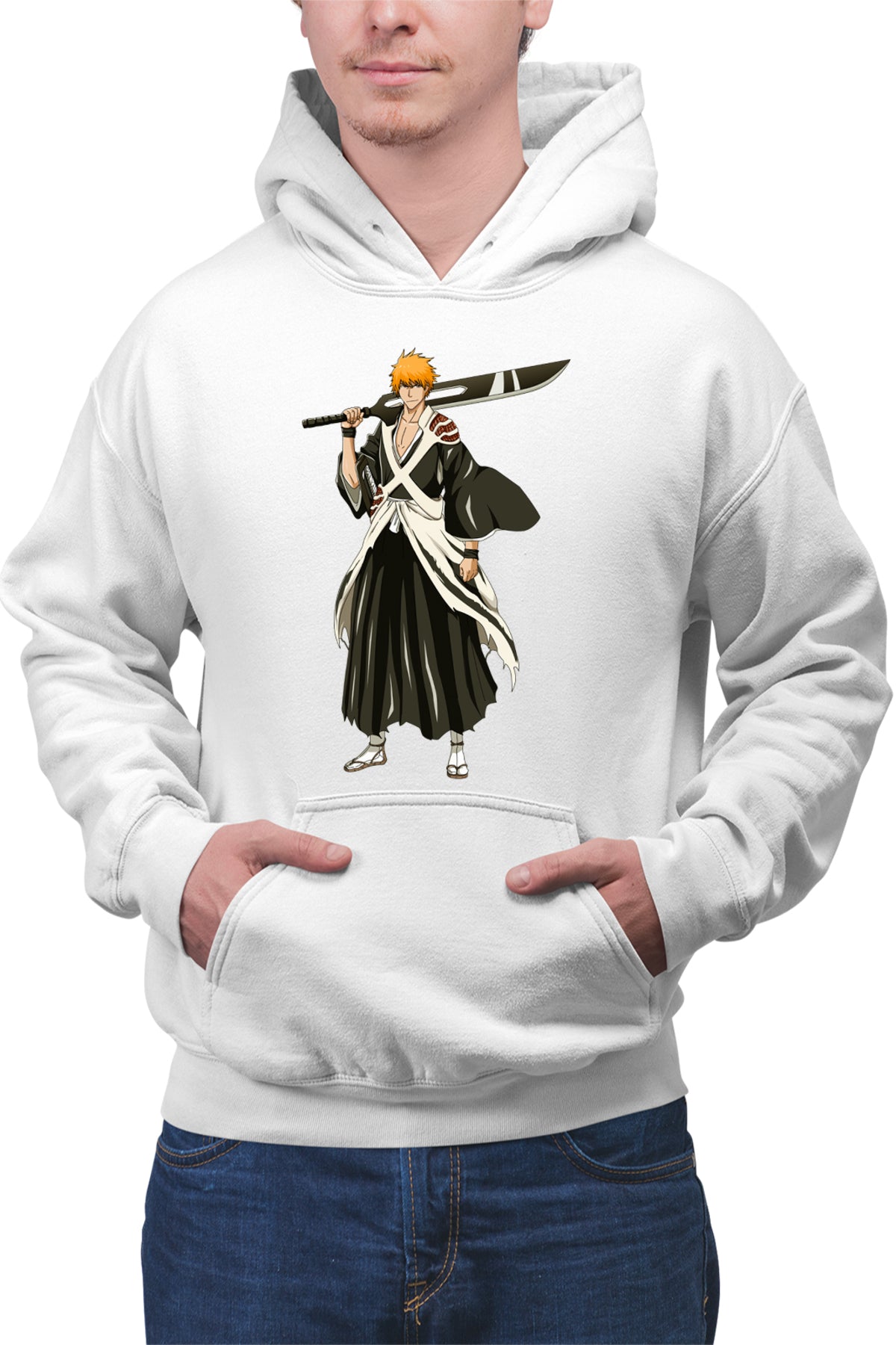 Hanorac barbati Bleach Ichigo Animeeater Yamamoto Rukia