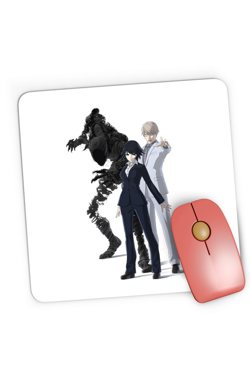 Mousepad Gaming Ajin Yuu Izumi Couple Monster Love Story, 21x19 cm