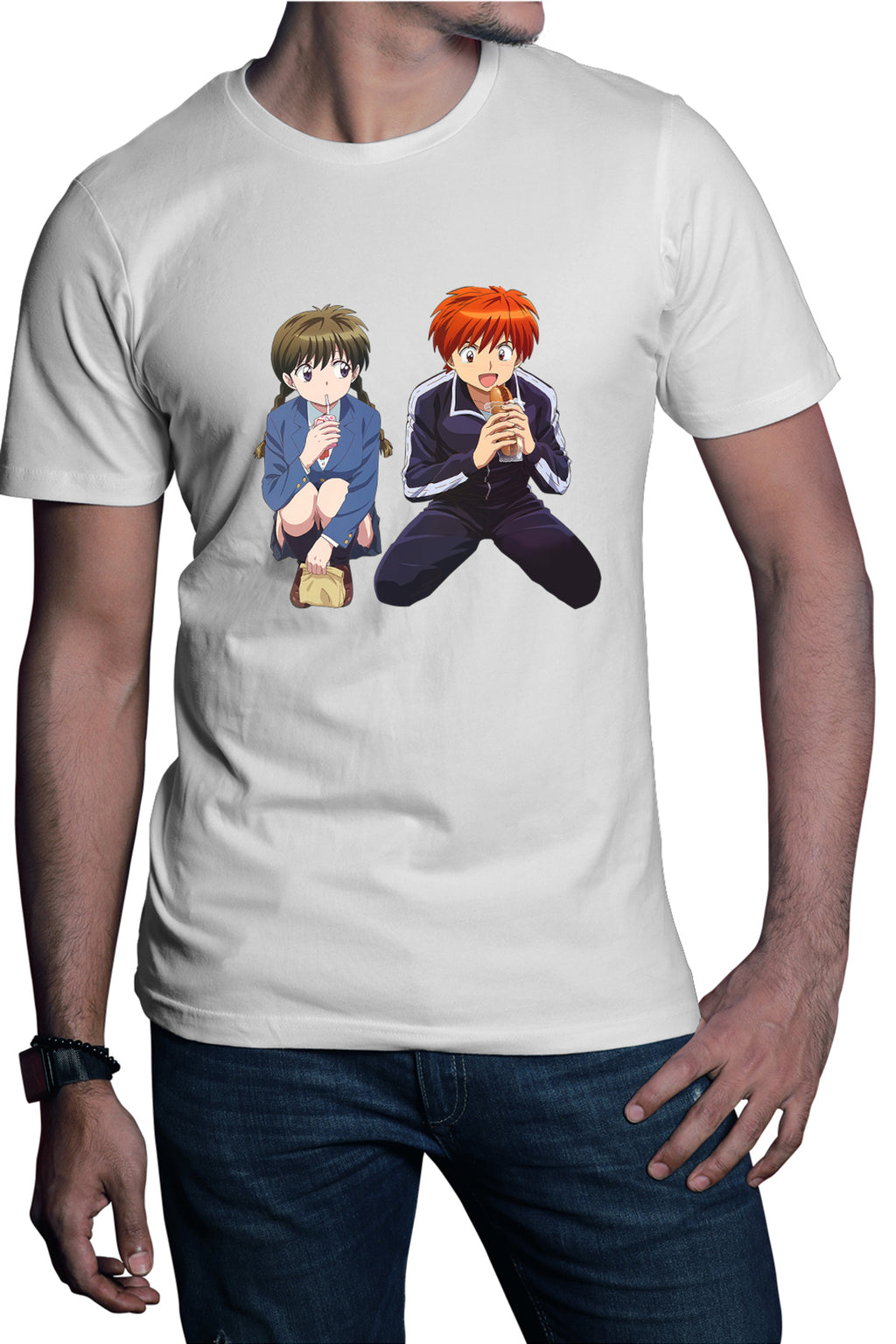 Tricou barbati Rin-ne Rin Sakura Eat Kyokai no Rinne