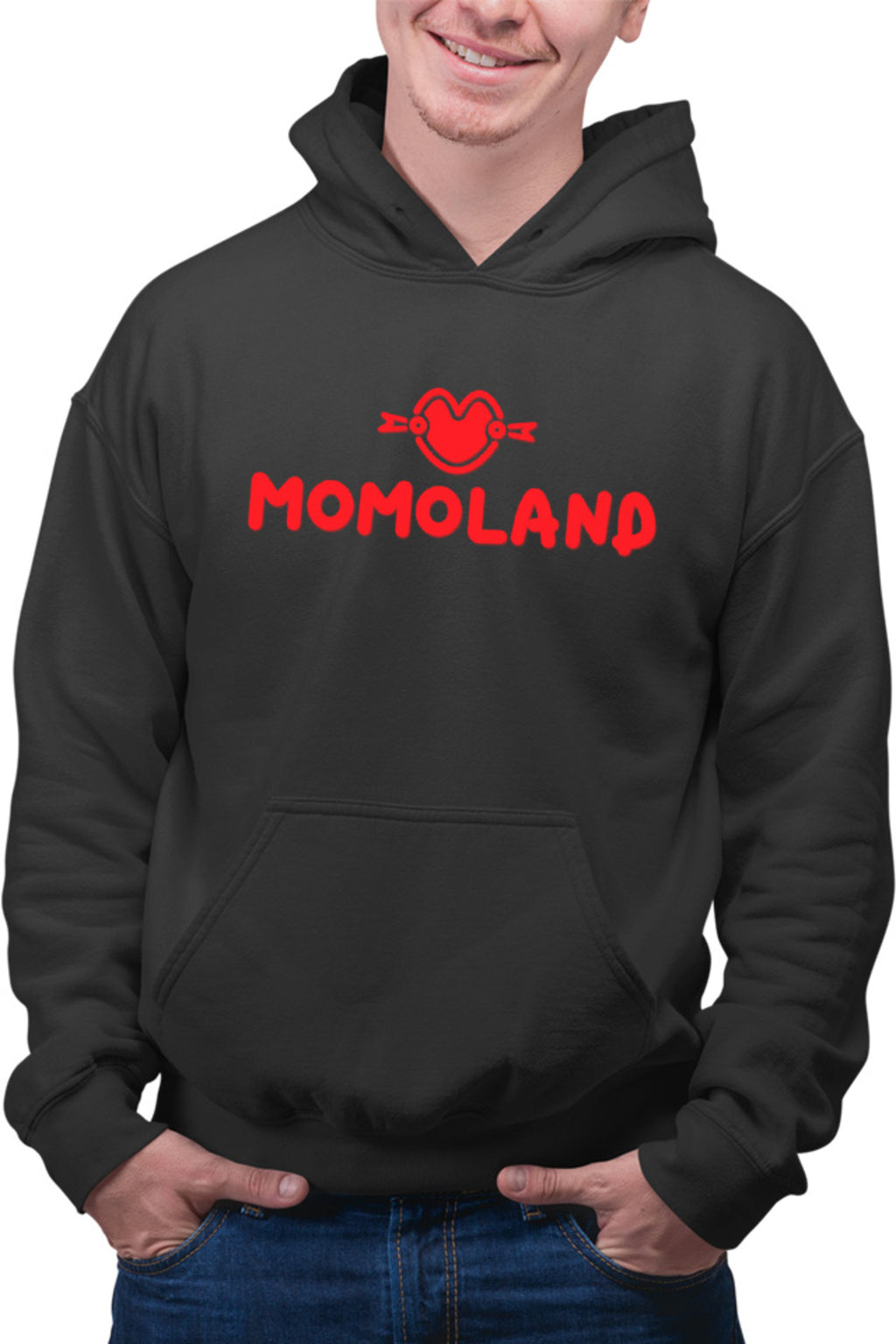 Hanorac barbati Momoland Logo K-Pop Popular Idols Beautiful Korea