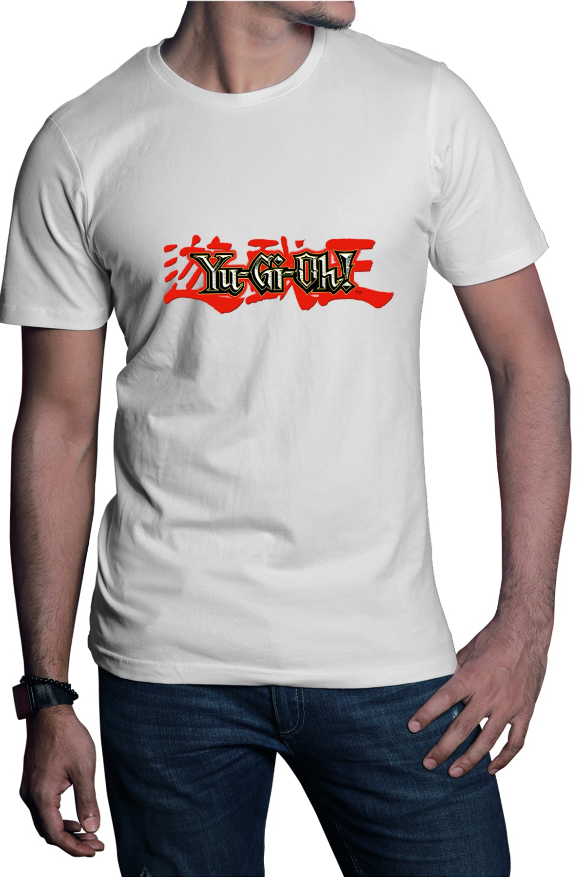 Tricou barbati Yu Gi Oh Logo Dozaanimata Fox Manga
