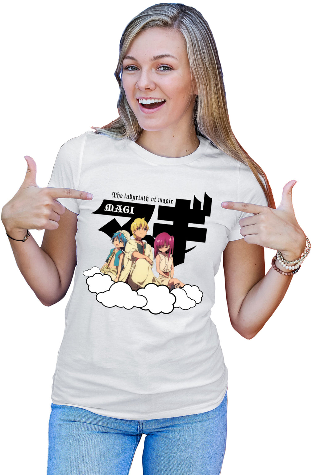 Tricou dama Magi The Labyrinth of Magic Ringke Sp Comfy