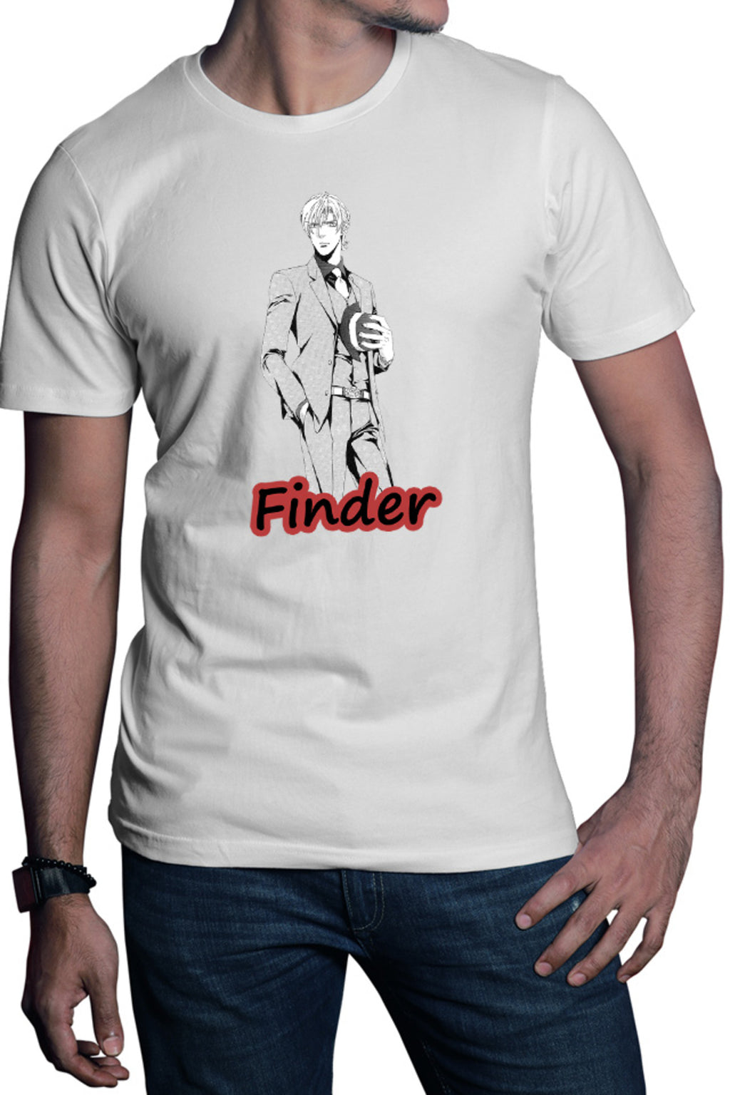 Tricou barbati Finder Asami Maxim Hat Shounen Anime Gay Moe