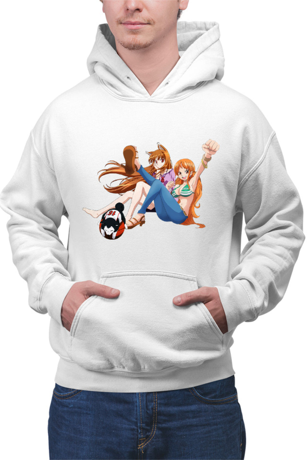 Hanorac barbati Spice and Wolf Holo One Piece Kuroko no Basket