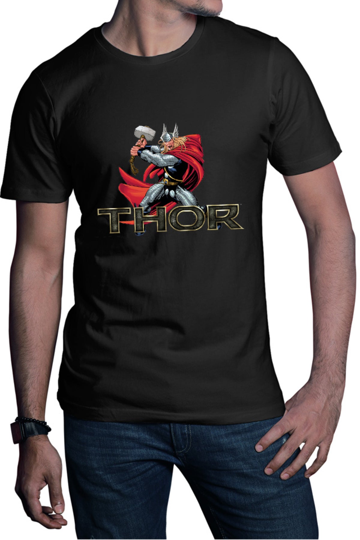 Tricou barbati Thor Norse Mythology Marvel Costume Comics