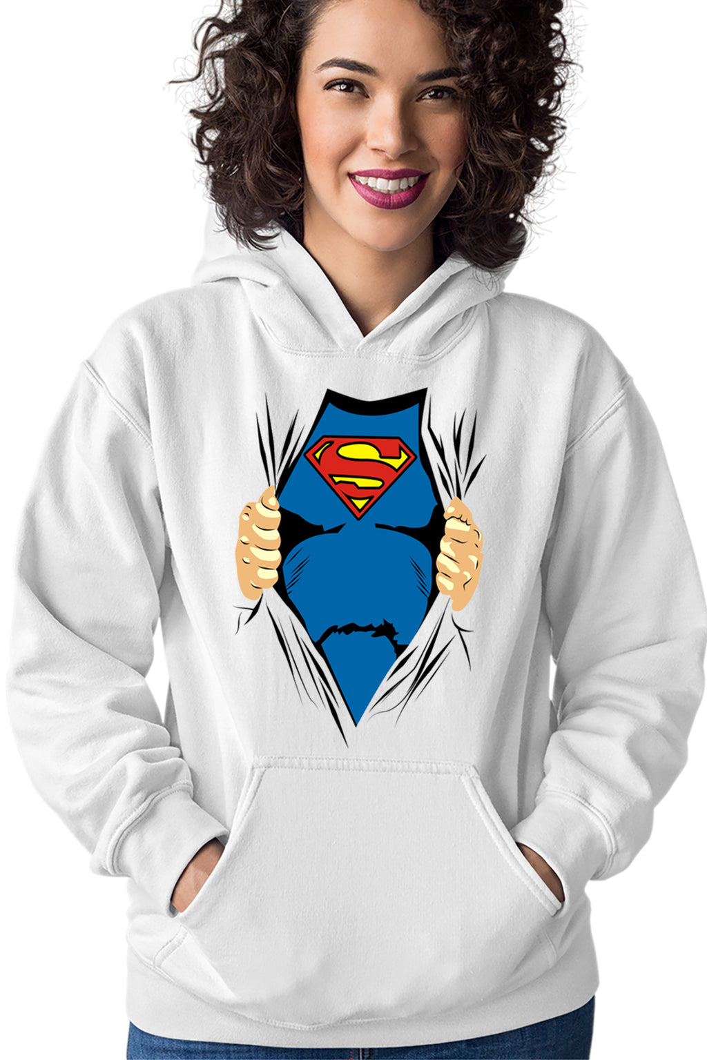 Hanorac dama Superman Clark Kent Pop Hero Men of Steel