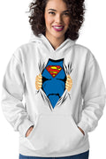 Hanorac dama Superman Clark Kent Pop Hero Men of Steel