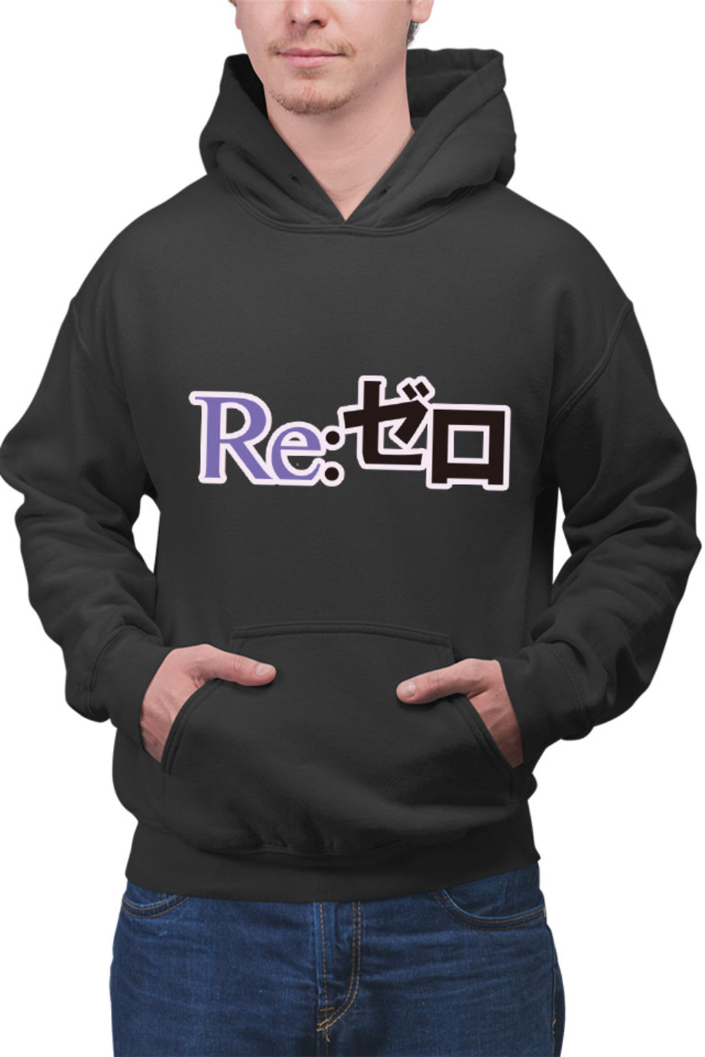 Hanorac barbati Re Zero Logo Fantasy Drama Isekai Fortnite