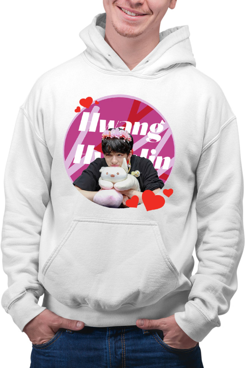 Hanorac barbati Stray Kids Monogram Sketch Album Logo Hwang