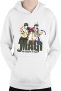 Hanorac copii Magi The Labyrinth of Magic Kougyoku Queen Judar Sinbad Trio