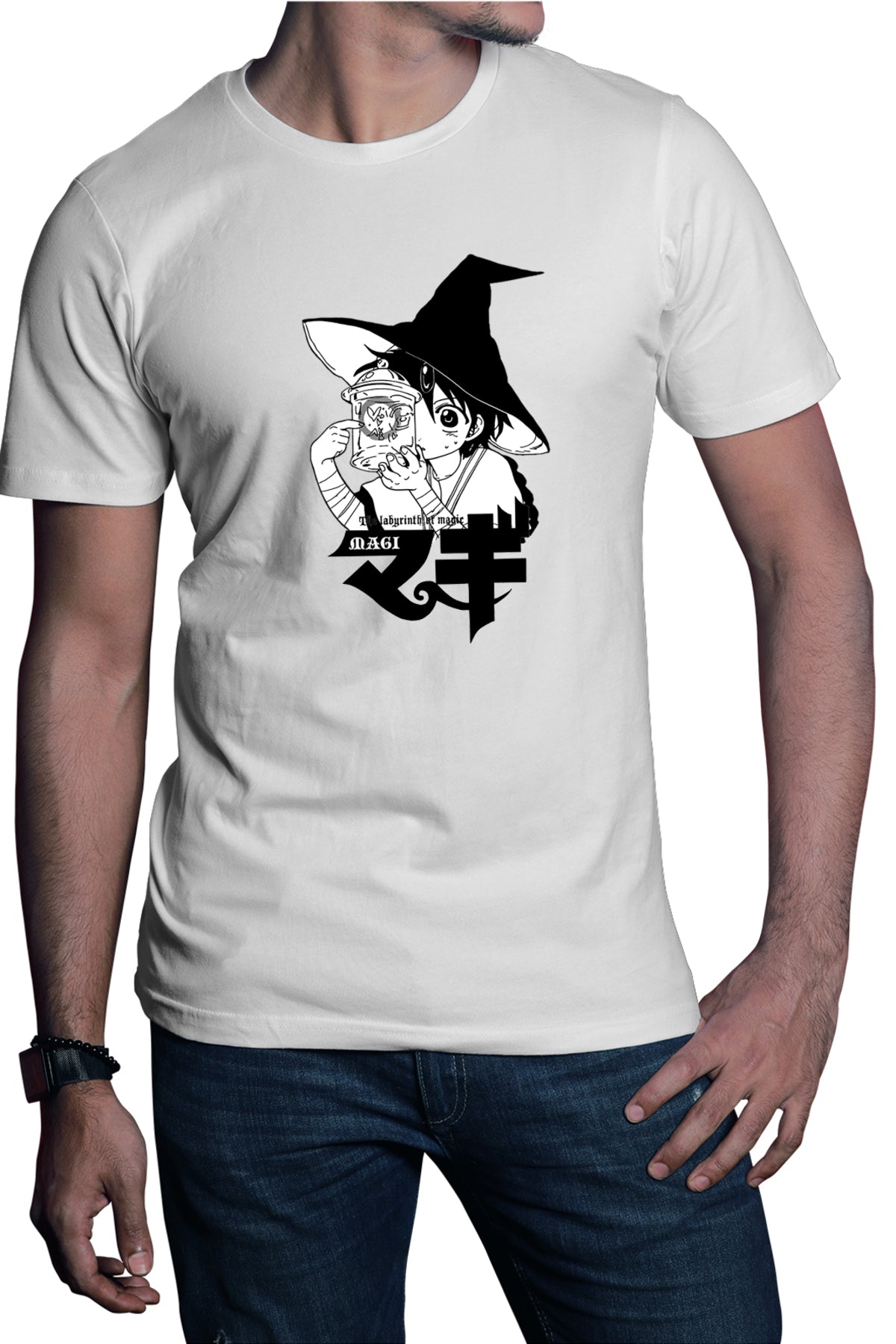 Tricou barbati Magi The Labyrinth of Magic Alladin Wizard Fireflies