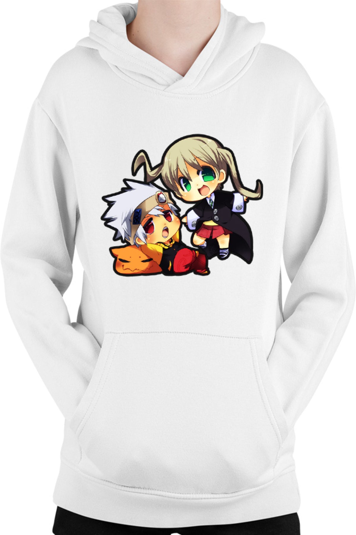 Hanorac copii Soul Eater Soul Maka Chibi Fight Action Trap